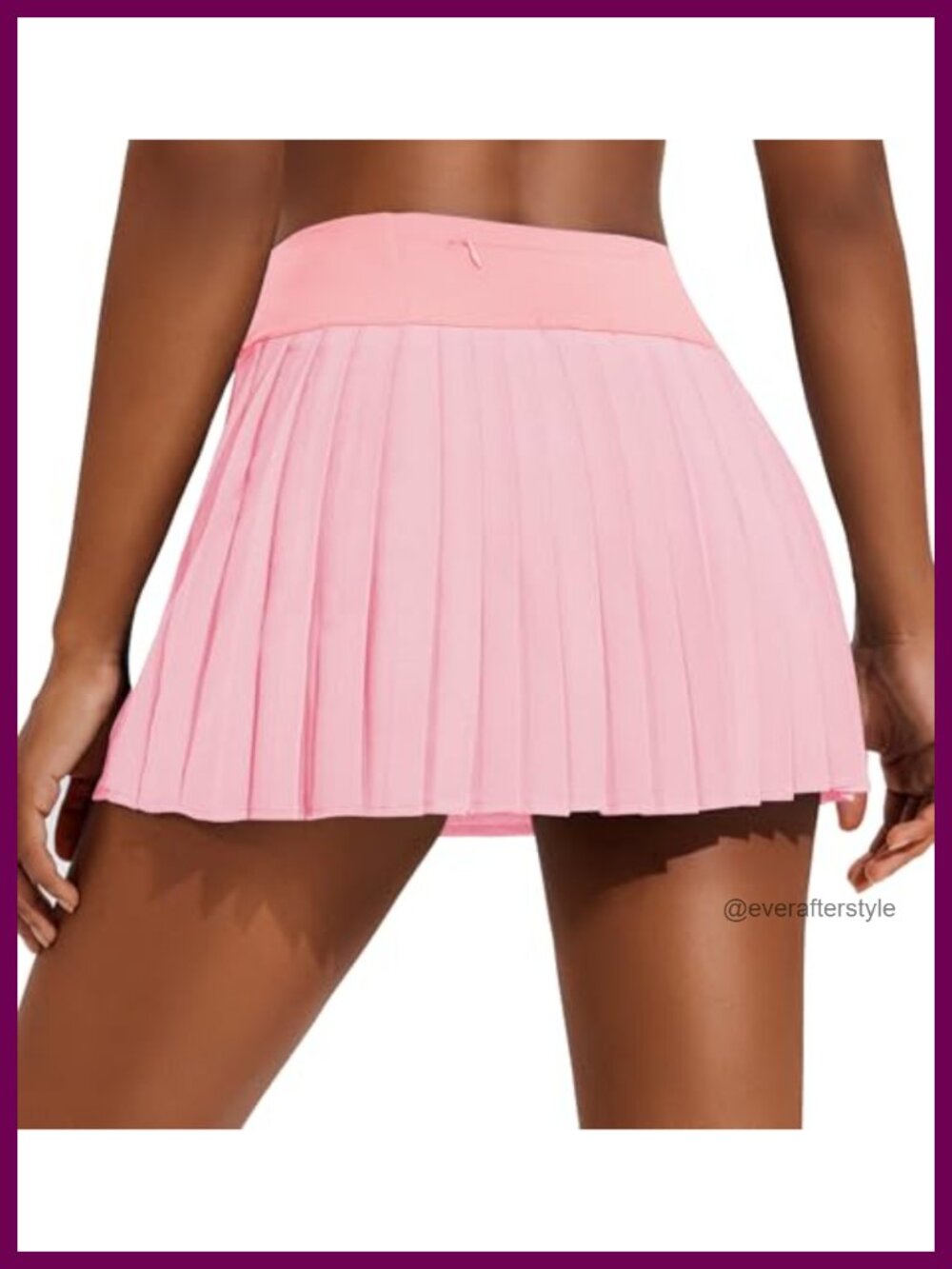 Pleated Tennis Skirt High Waisted Athletic Skort with Pockets